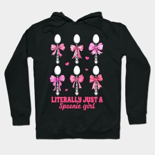 Chronic Invisible Illness POTS Literally Just A Spoonie Girl Hoodie